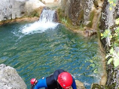 Canyoning près de Montpellier - Le Ravin des Arcs