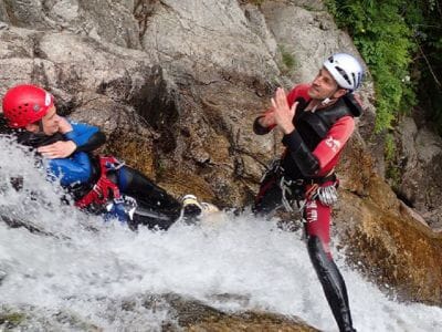 Canyoning dans les Cévennes - Cascades d'Orgon