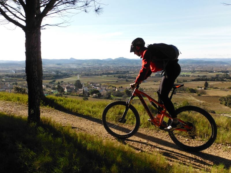 Randonnée en VTT près de Montpellier - Saint-Mathieu-de-Tréviers