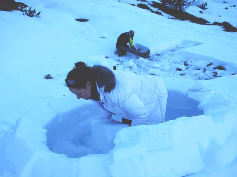Week-end Igloo et Raquettes à Neige dans les Pyrénées