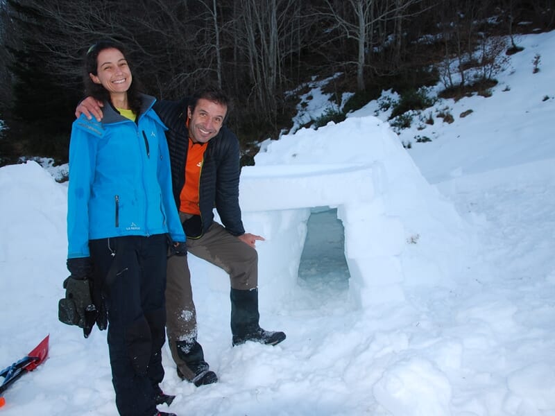 Week-end Igloo et Raquettes à Neige dans les Pyrénées