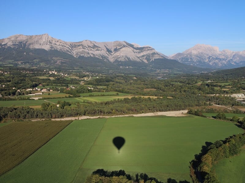 Vol en Montgolfière près de Gap - Survol de la Vallée du Champsaur