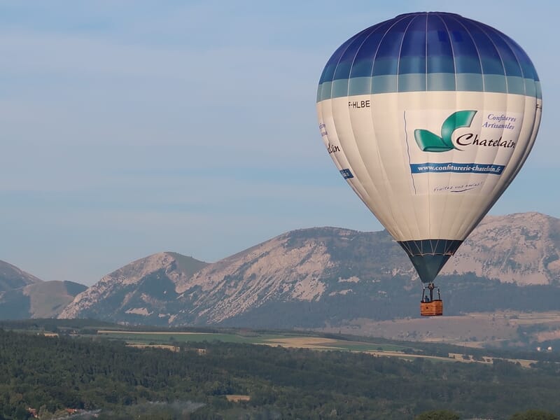 Vol en Montgolfière près de Gap - Survol de la Vallée du Champsaur