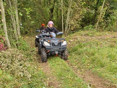 Randonnée en Quad dans le Vexin - Château de Reilly