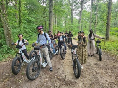 Randonnée en Trottinette Electrique Tout-Terrain près de Versailles - Thoiry
