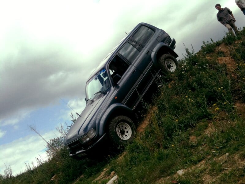 franchir les reliefs au volant d'un 4x4