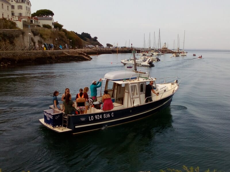 Balade en Bateau près de Quiberon - Le Tour de Belle-Île-en-Mer