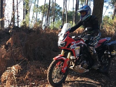 Randonnée Moto Trail près de Bergerac en Dordogne