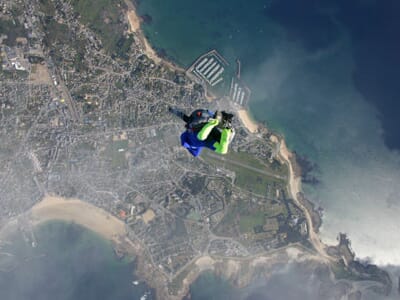 Saut en Parachute en Tandem à Quiberon