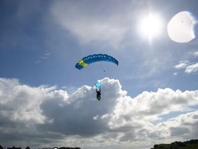 Saut en Parachute en Tandem à Quiberon