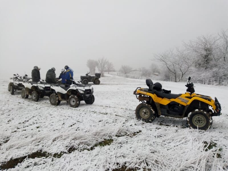 Randonnée en Quad près de Clermont-Ferrand - Parc Naturel Régional du Livradois-Forez