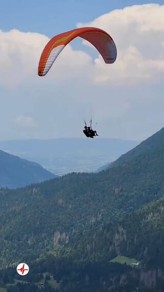 Baptême de Parapente à Annecy au Col de la Forclaz