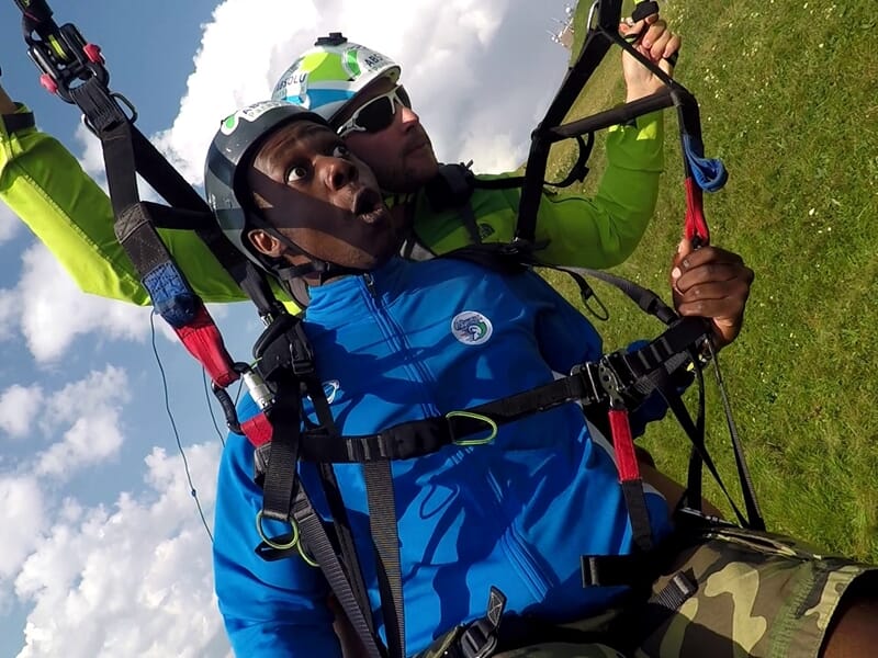Baptême de Parapente près de Clermont-Ferrand - Orcines
