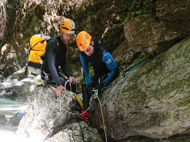 Canyoning près de Lons-le-Saunier - Canyon de la Langouette