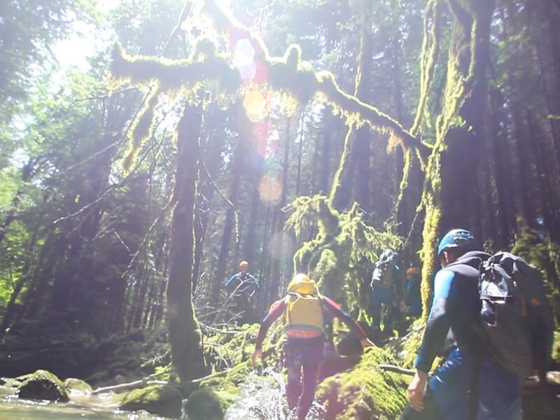 Canyoning près de Lons-le-Saunier - Canyon de la Langouette