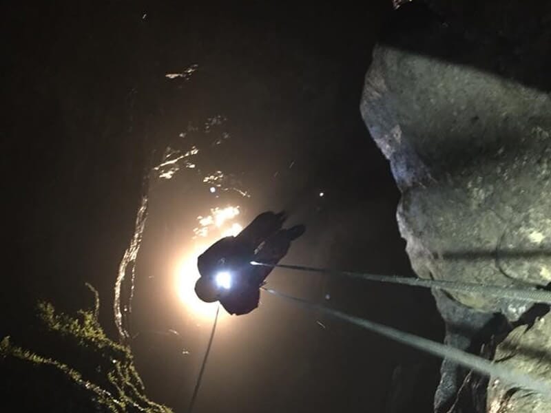 Spéléologie près de Métabief - Grotte aux Fées