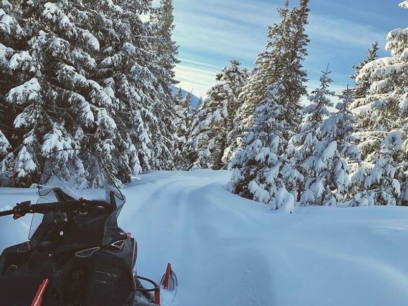 Randonnée en Motoneige à Chamrousse - Grenoble & Massif de Belledonne