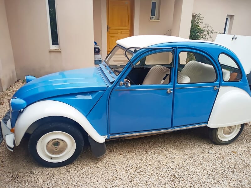 Location de 2CV à Verfeuil