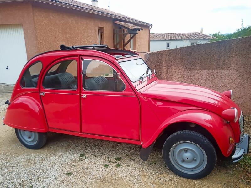 Location de 2CV à Verfeuil