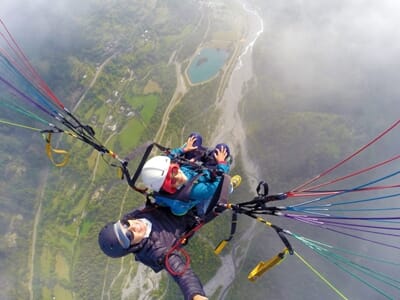 Baptême de Parapente près de Gap - Orcières Merlette