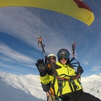 avis Baptême de Parapente à Ski à Orcières Merlette