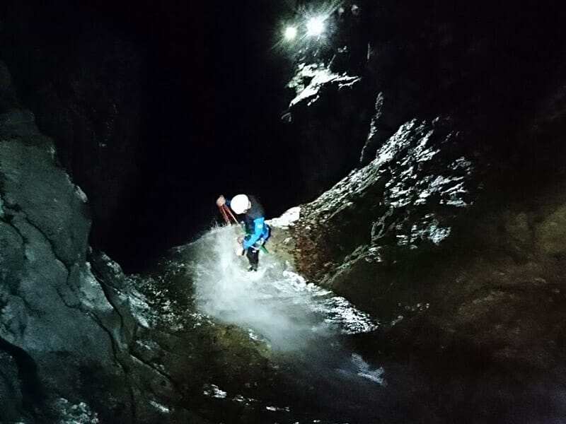 Canyoning au Canyon de Malvaux dans le Jura - Foncine-le-Bas