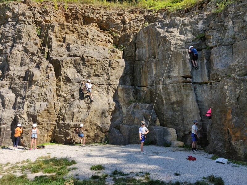 Stage d'Escalade près de Besançon - Ornans