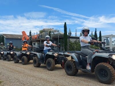 Randonnée en Quad près de Narbonne - Argeliers