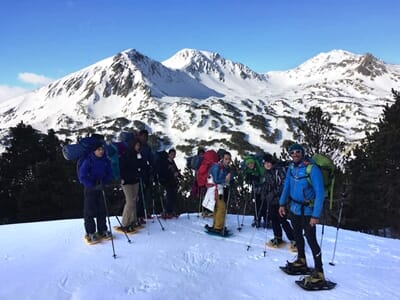 Randonnée en Raquettes près de Font-Romeu - Nuit en Igloo