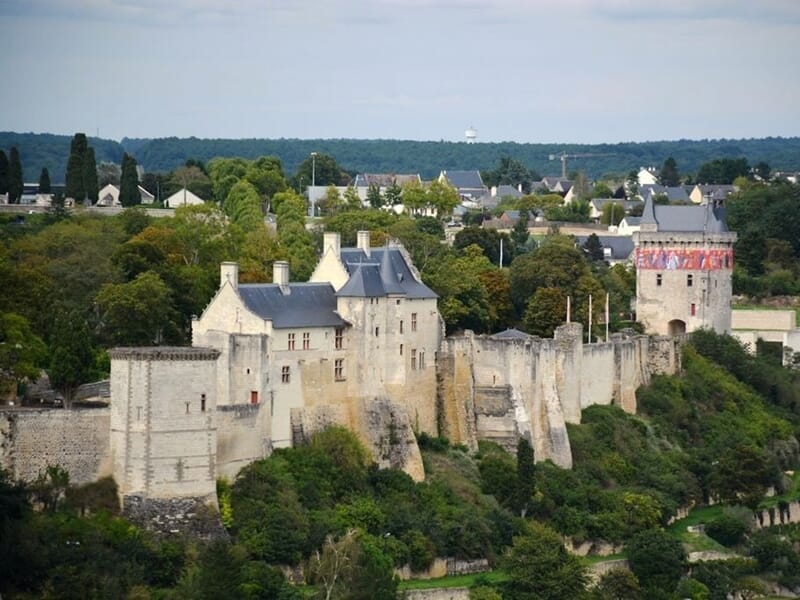 Vol en Montgolfière - Survol de la Forteresse Royale de Chinon