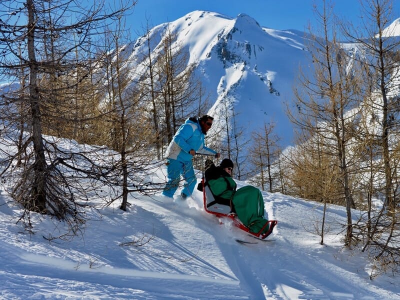 Découverte du Handiski près de Gap - Station des Orres