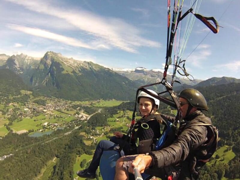 Baptême de Parapente près de Thonon-les-Bains - Grand Massif