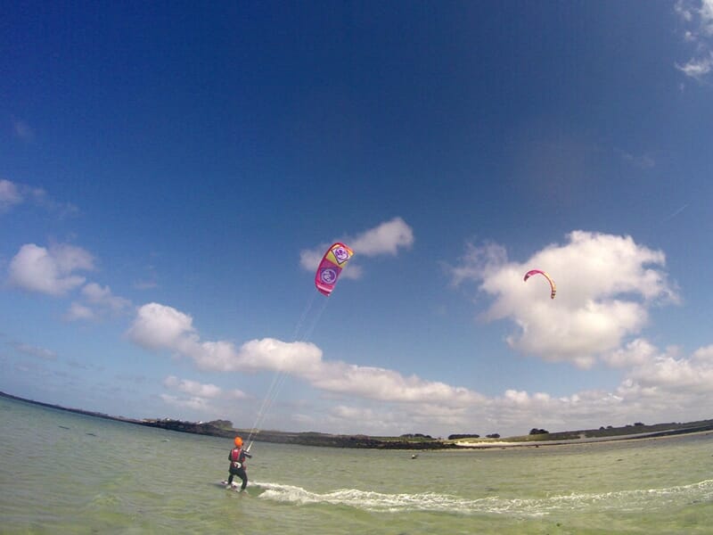 Stage de Kitesurf près de Brest - Lampaul-Ploudalmézeau