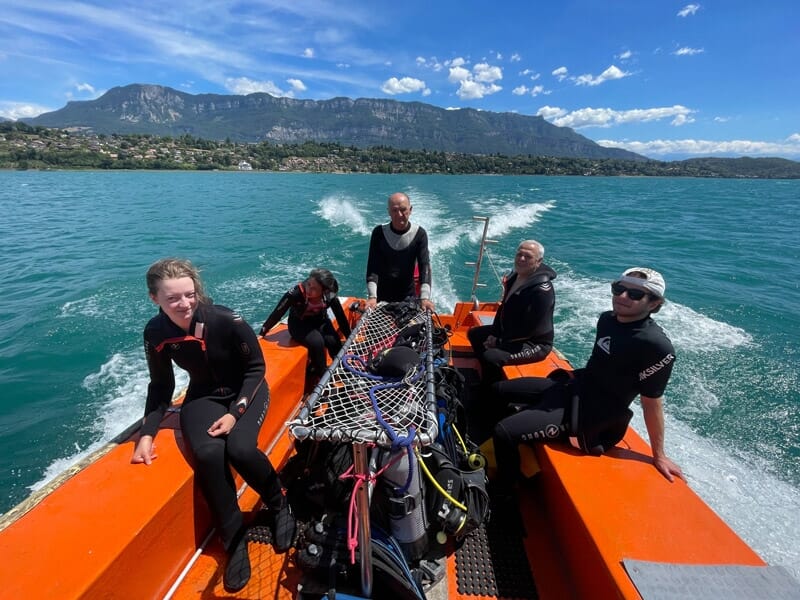 Stage de Plongée au Lac du Bourget - Tresserve