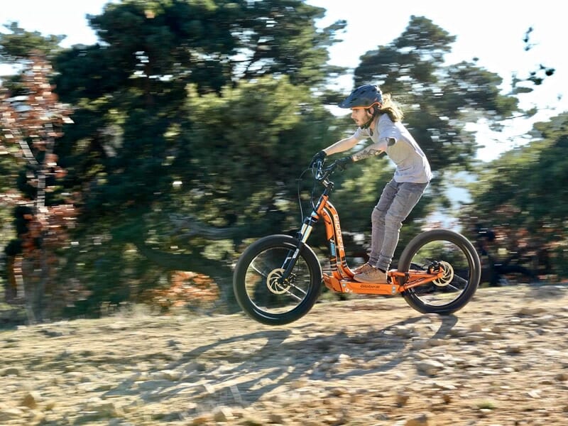 Randonnée en VTT et Trottinette Électrique près d'Aix-en-Provence - Massif des Alpilles