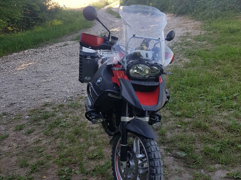 Randonnée à Moto de Trail près de Beauvais