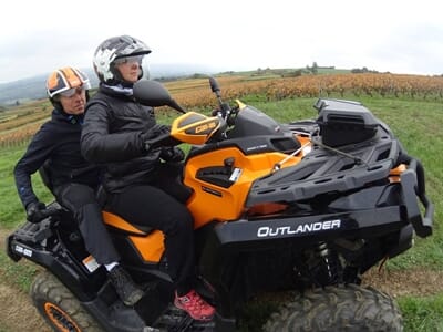 Randonnée en Quad près de Chalon-sur-Saône - Domaine 