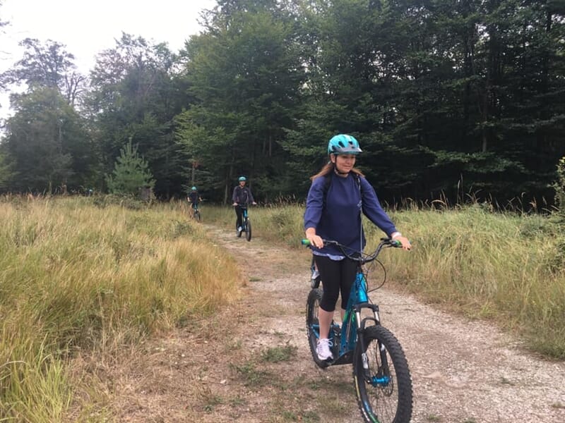 Randonnée en Trottinette électrique dans la Forêt de Fontainebleau