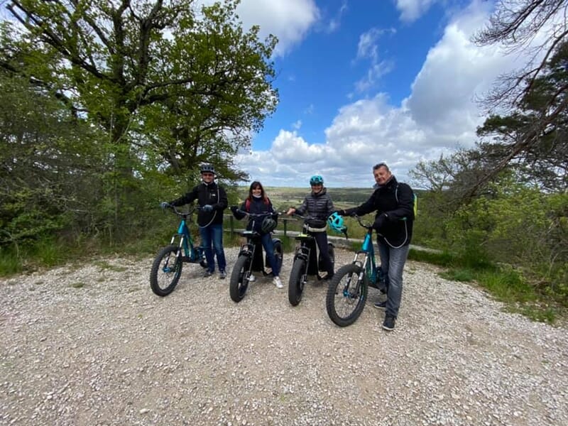 Randonnée en Trottinette électrique dans la Forêt de Fontainebleau