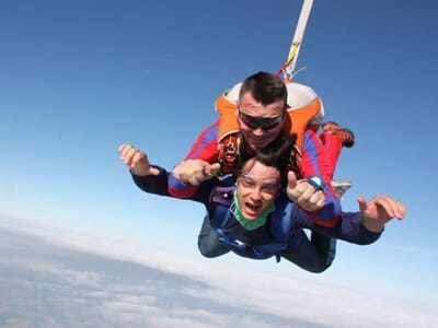 Saut en Parachute en Tandem à Dieppe