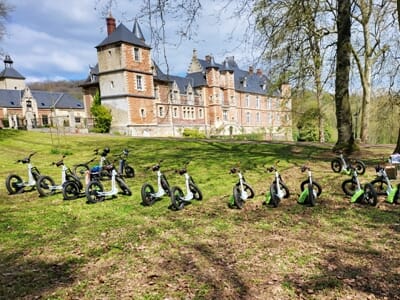 Randonnée en Trottinette Électrique près de Compiègne - La Neuville-Roy
