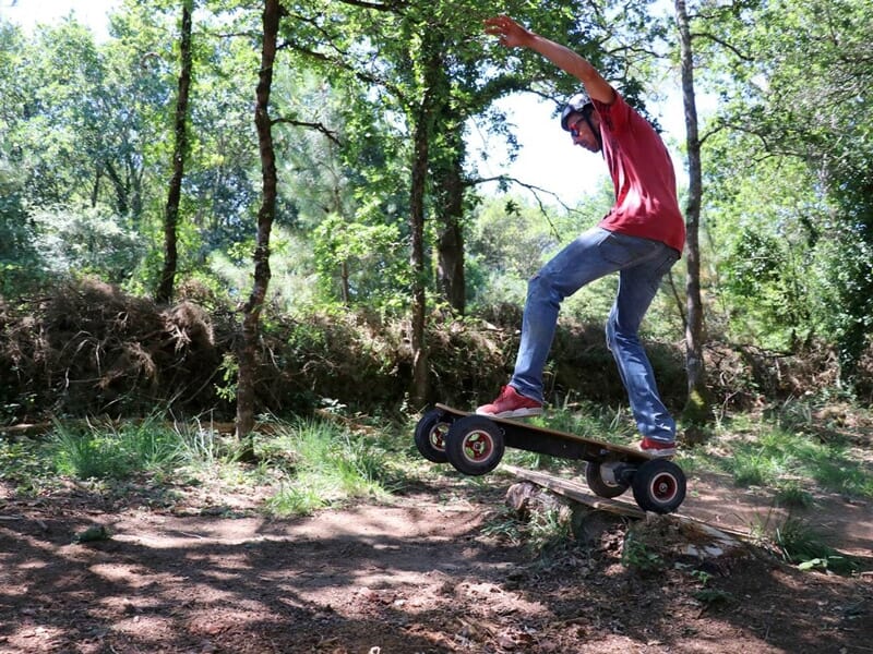 Skate Électrique sur Circuit près de Carnac