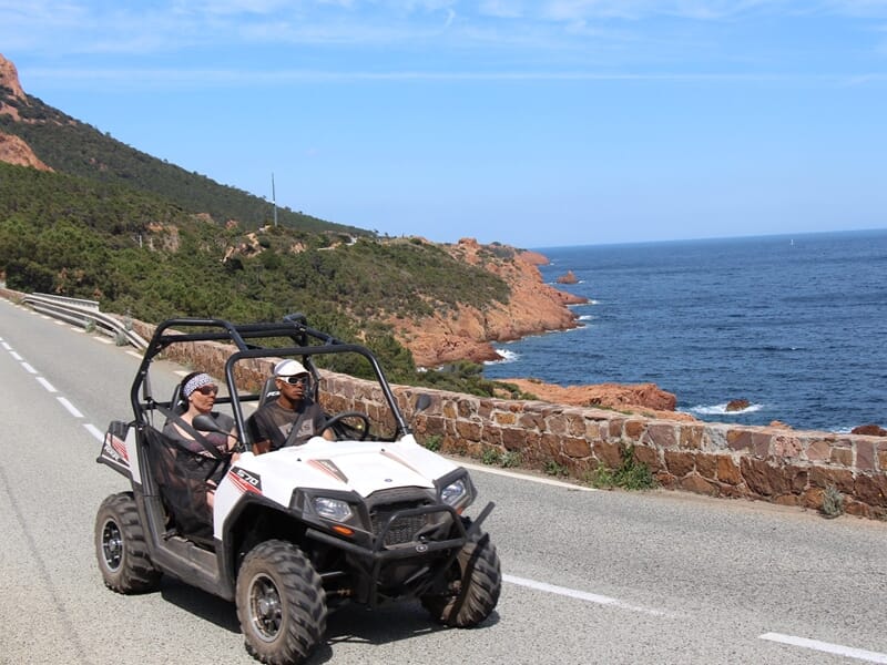 Randonnée en Buggy à Saint-Raphaël - Massif de l'Estérel et Corniche d'Or