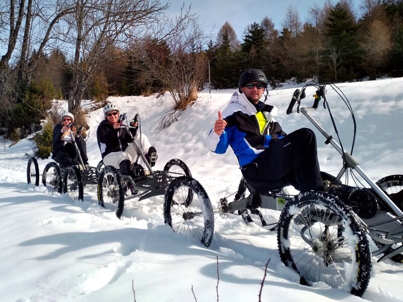 pause photo lors d'une descente en quadbike