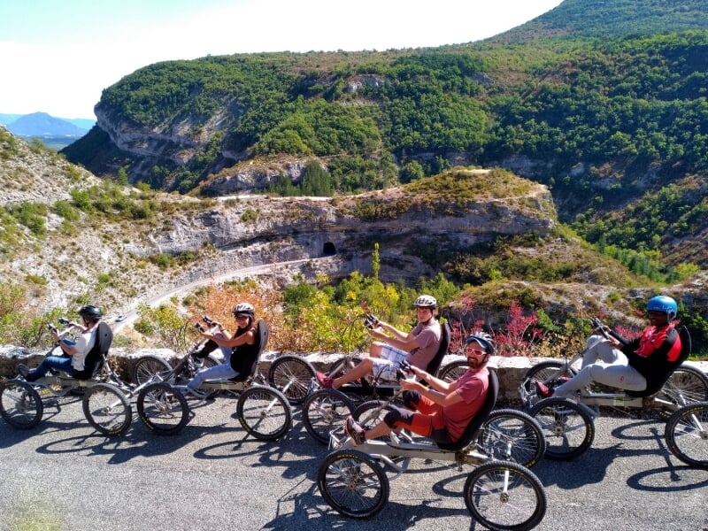 la randonnée en quadbike à plusieurs