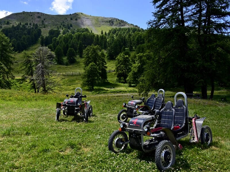 Randonnée en Swincar à Risoul
