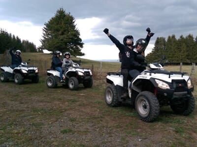 Randonnée en Quad dans le Cantal - Ussel