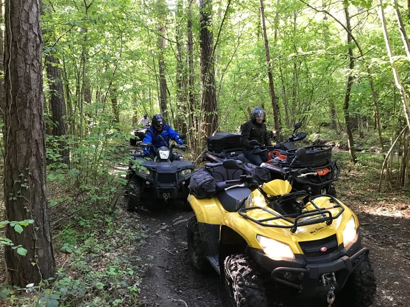 Randonnée en Quad près du Puy-en-Velay