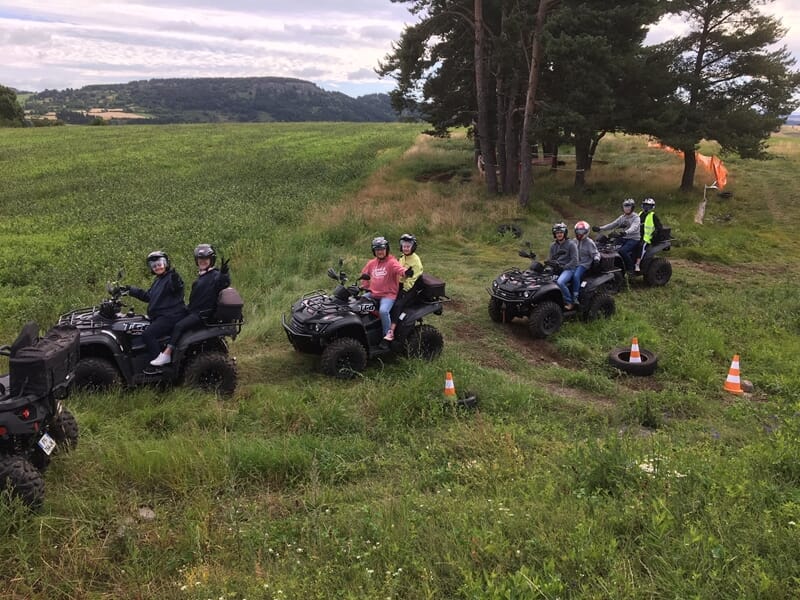 Randonnée en Quad près du Puy-en-Velay