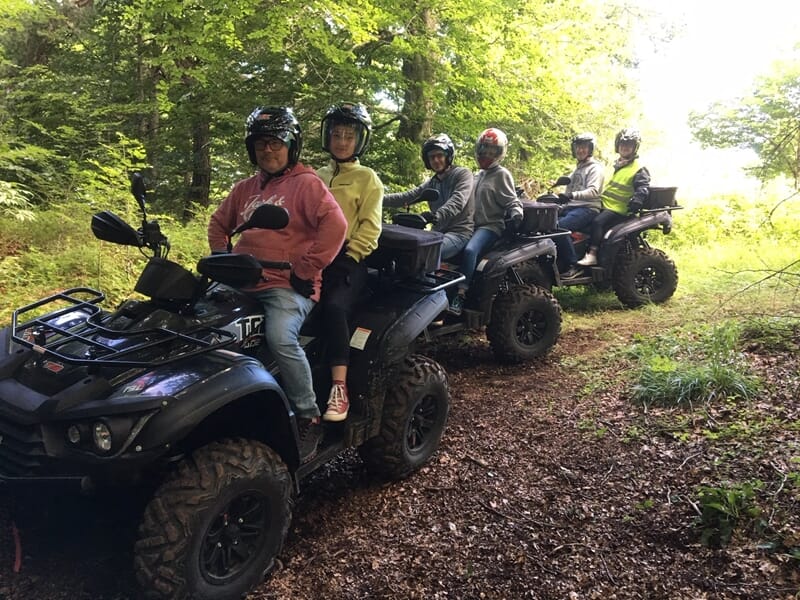 Randonnée en Quad près du Puy-en-Velay